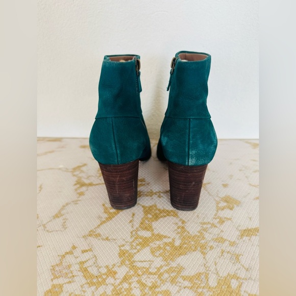 🔥🔥FINAL CLEARENACE 🔥🔥 COLE HAAN Cassidy Nike Air Green Suede Leather Bootie - Picture 5 of 8